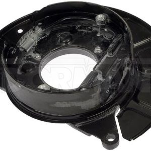 Dorman Brake Backing Plate, OE Solutions™, 102 Millimeter Inside Diameter, 373 Millimeter Maximum Diameter, Steel, Black, Single – 926-371