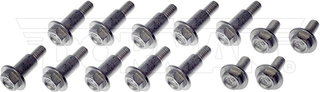 Dorman Timing Cover Bolt, OE Solutions ™, Hex Style Head, Dacromet, Steel, Pack of 14 – 926-386
