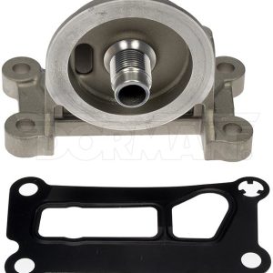Dorman Oil Filter Adapter, OE Solutions™, Aluminum, 1/2 Inch Inlet Size, 0.65 Inch Outlet Size, M20 X 1.5 Screw-On Mount, With Seal – 926-526