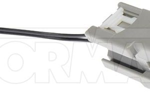 Dorman Cabin Air Temperature Sensor, OE Solutions™, 28 Gauge Wire, Rectangular Connector, Gray, With 8 Inch Length Wiring Harness – 926-546