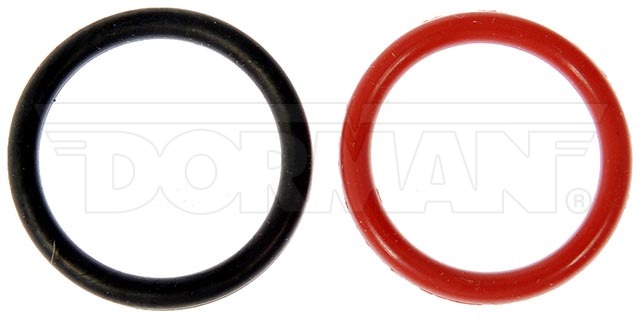 Dorman Power Steering Pump Seal Kit, OE Solutions™, With 2 O-Rings, Black/ Red – 926-718