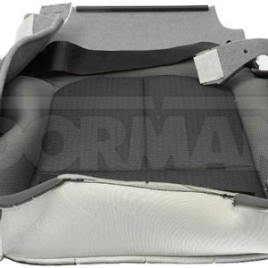 Dorman Seat Upholstery Kit, OE Solutions ™, Gray, Fabric, Bottom Cushion Cover, Bucket Seat, With Mounting Straps – 926-864