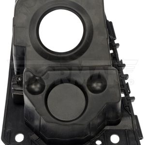 Dorman Fuel Door Hinge, OE Solutions ™, 9-1/2 Inch Length X 6-1/4 Inch Width X 4-1/4 Inch Height, Plastic/ Rubber, Black – 927-821