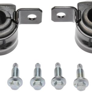 Dorman Stabilizer Bar Mount Bushing, OE Solutions ™, Rubber, Steel Brackets, With 2 Bushing/2 Brackets/4 Bolts – 928-319