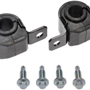 Dorman Stabilizer Bar Mount Bushing, OE Solutions ™, Rubber, Steel Brackets, With 2 Bushing/2 Brackets/4 Bolts – 928-319