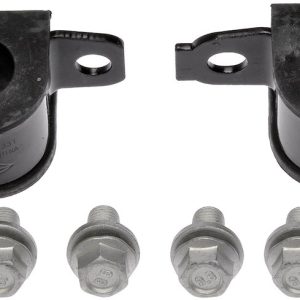 Dorman Stabilizer Bar Mount Bushing, OE Solutions™, 20 Millimeter Inside Diameter, With 2 Bushings/ 2 Brackets and 4 Bolts – 928-331