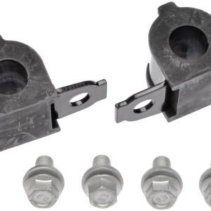 Dorman Stabilizer Bar Mount Bushing, OE Solutions™, 20 Millimeter Inside Diameter, With 2 Bushings/ 2 Brackets and 4 Bolts – 928-331