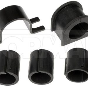 Dorman Stabilizer Bar Mount Bushing, OE Solutions™, 39 Millimeter Bar Diameter, Black, Rubber, Non-Greaseable, With Bracket – 928-476