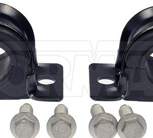 Dorman Stabilizer Bar Mount Bushing, OE Solutions™, 31 Millimeter Diameter and 32 Millimeter Diameter, Black, Steel/ Rubber, Non-Greaseable – 928-568
