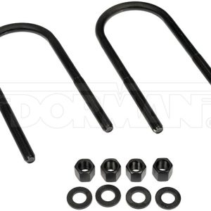 Dorman Leaf Spring Axle U Bolt, OE Solutions™, 7-3/4 Inch Inside Length, 3-1/8 Inch Inside Width, 1/2 Inch Thread Diameter, Fine Thread – 929-777