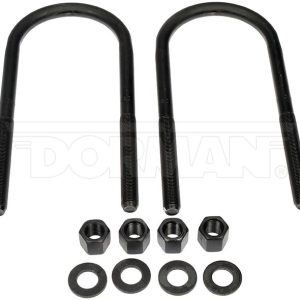Dorman Leaf Spring Axle U Bolt, OE Solutions™, 7-3/4 Inch Inside Length, 3-1/8 Inch Inside Width, 1/2 Inch Thread Diameter, Fine Thread – 929-777