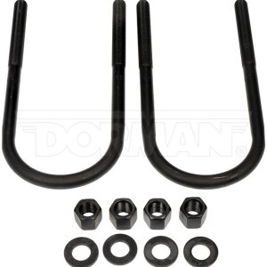 Dorman Leaf Spring Axle U Bolt, OE Solutions™, 7-3/4 Inch Inside Length, 3-1/8 Inch Inside Width, 1/2 Inch Thread Diameter, Fine Thread – 929-777