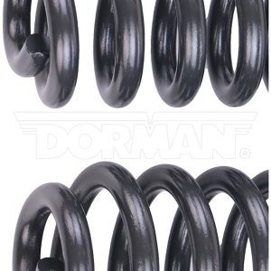 Dorman Coil Spring, OE Solutions™, 1.85 Inch Lift, 16 Inch Length, 0.875 Inch, Powder Coated, Metallic Gray, Set of 2 – 929-901