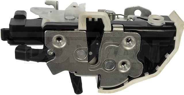 Dorman Door Lock Actuator Motor, OE Solutions™, Integrated, Electric, 4 Male Pin Terminal, Black/ Silver, Plastic/ Metal – 937-990
