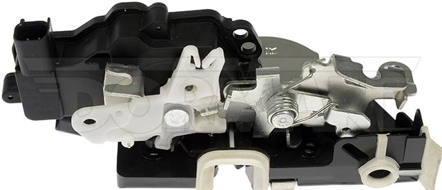 Dorman Door Lock Actuator Motor, OE Solutions™, Integrated, Electric, 4 Male Pin Terminal, Black/ Silver, Plastic/ Metal – 937-990
