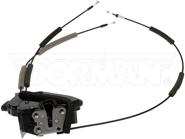 Dorman Fuel Filler Door Lock Actuator, OE Solutions ™, With Integrated Latch Assembly, Black, Metal/ Plastic, Without Wiring Harness – 937-992