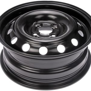 Dorman Wheel, 14 Inch Diameter X 5.5 Inch Width, 4 X 100 Millimeter/ 4 X 3.94 Inch Bolt Pattern, 60 Degree Conical Seat Lug, 14 Hole – 939-105