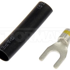 Dorman Wire Terminal End, Conduct-Tite®, #8 Spade Terminal, 12-10 Gauge Wire, 3/4 Inch Length, Pack of 10 – 94091