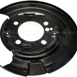 Dorman Brake Backing Plate, OE Solutions ™, 379 Millimeter Outside Diameter, Steel, Black, Single – 947-013