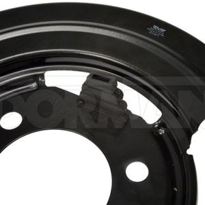 Dorman Brake Backing Plate, OE Solutions ™, 379 Millimeter Outside Diameter, Steel, Black, Single – 947-013