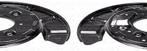 Dorman Brake Backing Plate, OE Solutions™, 14.88 Inch Outside Diameter, Steel, Black, Set of 2 – 947-017