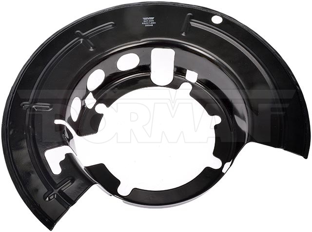 Dorman Brake Dust Shield, OE Solutions ™, 360 Millimeter Outside Diameter, Steel, Black, Single – 947-020