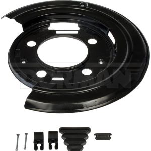 Dorman Brake Backing Plate, OE Solutions ™, Steel, 354.5 Millimeter Outside Diameter, Single, With Boots/ Seals/ Pins/ Spring Clips – 947-036