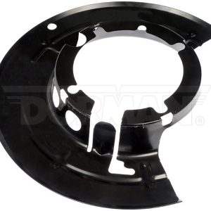 Dorman Brake Dust Shield, OE Solutions™, Disc Brake, 384 Millimeter Diameter, 5 Mounting Holes, Black, Steel – 947-065