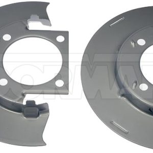 Dorman Brake Dust Shield, OE Solutions™, 324 Millimeter Outside/ 106.3 Millimeter Inside Diameter, Gray, Steel, Set of 2 – 947-073
