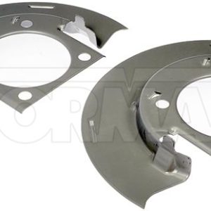 Dorman Brake Dust Shield, OE Solutions™, 324 Millimeter Outside/ 106.3 Millimeter Inside Diameter, Gray, Steel, Set of 2 – 947-073