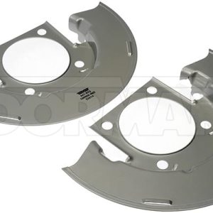 Dorman Brake Dust Shield, OE Solutions™, 324 Millimeter Outside/ 106.3 Millimeter Inside Diameter, Gray, Steel, Set of 2 – 947-073