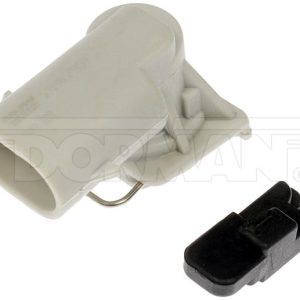 Dorman Air Suspension Solenoid Connector, 2 Blade Terminal, Female, White – 949-809