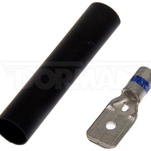 Dorman Wire Terminal End, Conduct-Tite®, #10 Disconnect Terminal, 16-14 Gauge Wire, Nylon Connector, Black/ Silver, Set of 20 – 95402