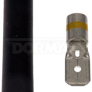 Dorman Wire Terminal End, Conduct-Tite ®, #10 Disconnect Terminal, 12-10 Gauge Wire, Nylon Connector, Black/ Silver, Set of 20 – 95404