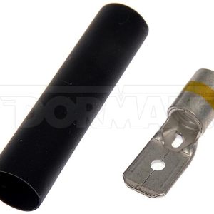 Dorman Wire Terminal End, Conduct-Tite ®, #10 Disconnect Terminal, 12-10 Gauge Wire, Nylon Connector, Black/ Silver, Set of 20 – 95404