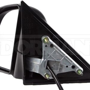 Dorman Exterior Mirror, Single, Black, Power, Foldaway, With Heated Mirrors, Without Turn Signal Indicators, Without Auto Dim – 955-072