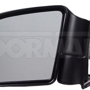 Dorman Exterior Mirror, Single, Black, Power, Foldaway, With Heated Mirrors, Without Turn Signal Indicators, Without Auto Dim – 955-072