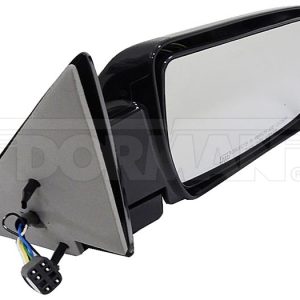 Dorman Exterior Mirror, Single, Black, Power, Foldaway, With Heated Mirrors, Without Turn Signal Indicators, Without Light Sensitive – 955-1158