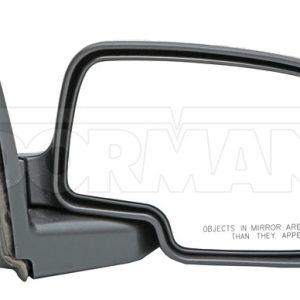 Dorman Exterior Mirror, Single, Black, Power, Foldaway, With Heated Mirrors, Without Turn Signal Indicators – 955-1800