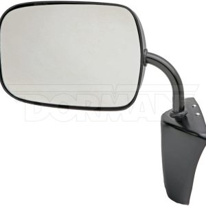 Dorman Exterior Mirror, Single, Black, Manual, Foldaway, Without Heated Mirrors, Without Turn Signal Indicators – 955-1806