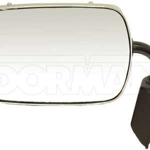 Dorman Exterior Mirror, Single, Black and Chrome, Manual, Foldaway, Without Heated Mirrors, Without Turn Signal Indicators – 955-187