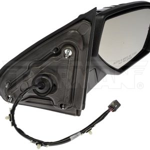 Dorman Exterior Mirror Cover, OE Solutions ™, Full Cover, Matte, Black, Plastic, Power, Heated, Foldaway, With Turn Signal – 959-217
