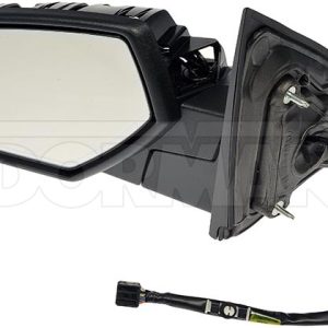 Dorman Exterior Mirror Cover, OE Solutions ™, Full Cover, Matte, Black, Plastic, Power, Heated, Foldaway, With Turn Signal – 959-218