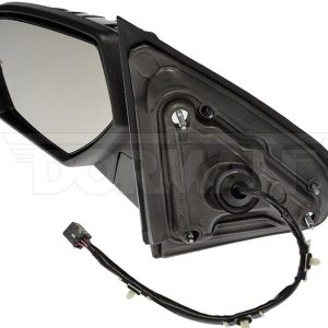 Dorman Exterior Mirror Cover, OE Solutions ™, Full Cover, Matte, Black, Plastic, Power, Heated, Foldaway, With Turn Signal – 959-218