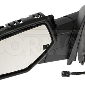 Dorman Exterior Mirror Cover, OE Solutions ™, Full Cover, Matte, Black, Plastic, Power, Heated, Foldaway, With Turn Signal – 959-218