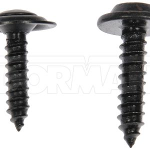 Dorman Screw, OE Solutions ™, Trim Screw, #8 and #10 Thread Size, Steel, Pack of 12 – 961-021D