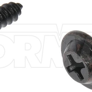 Dorman Screw, OE Solutions ™, Trim Screw, #8 and #10 Thread Size, Steel, Pack of 12 – 961-021D
