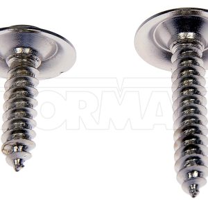 Dorman Screw, OE Solutions ™, Trim Screw, #8 Thread Size, Steel, Pack of 12 – 961-022D