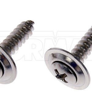 Dorman Screw, OE Solutions ™, Trim Screw, #8 Thread Size, Steel, Pack of 12 – 961-022D