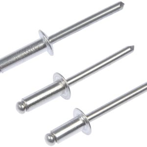 Dorman Rivet, Autograde ™, Domed, 3/16 Inch, Aluminum, Pack of 15 – 961-030